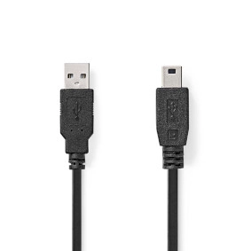 Nedis CCGL60300BK10 USB cable USB 2