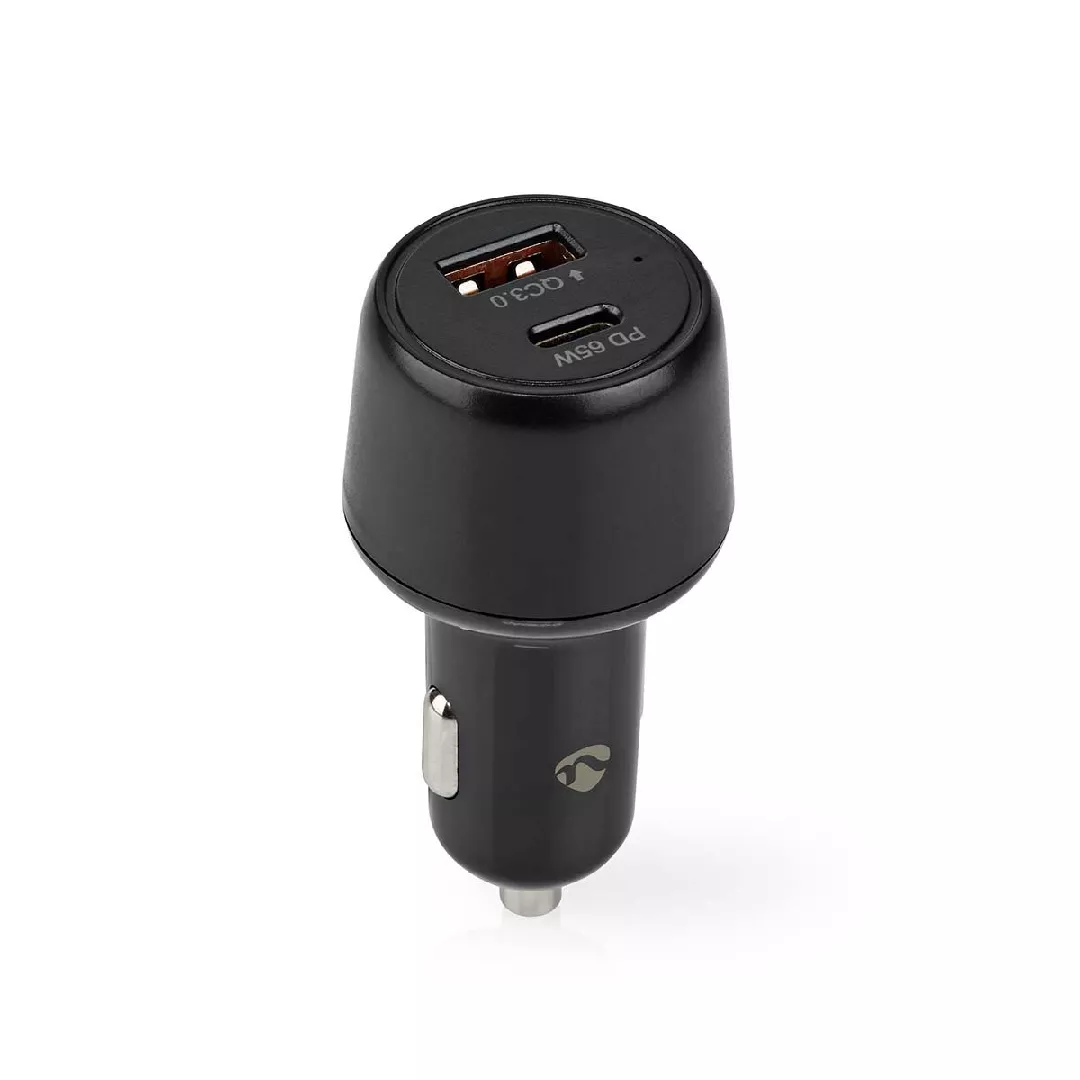 Nedis Car Charger Smartphone Black Cigar