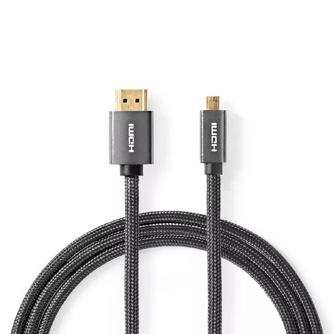 Nedis CVTB34700GY20 HDMI cable 2 m