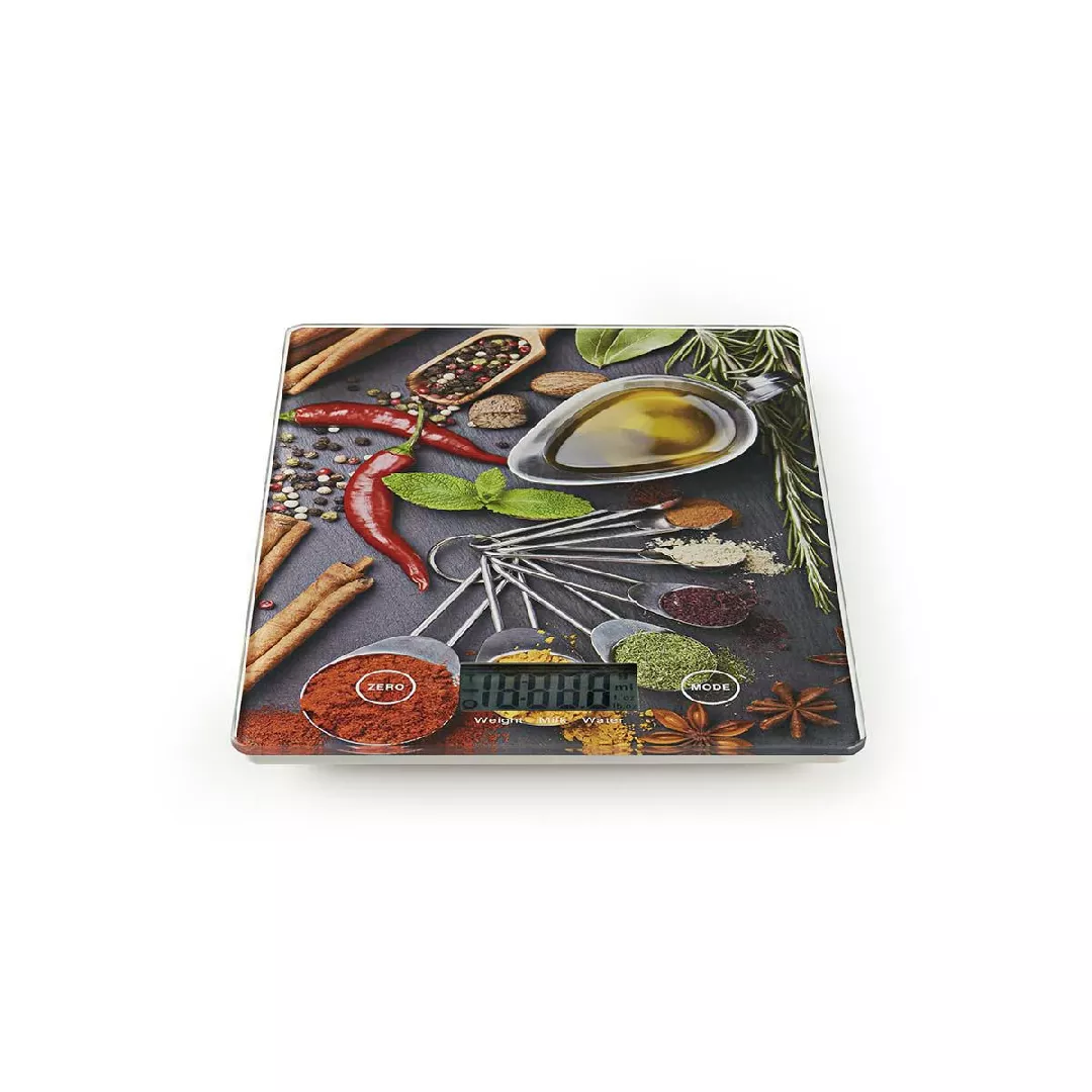 Nedis KASC113VA kitchen scale Multicolour Countertop