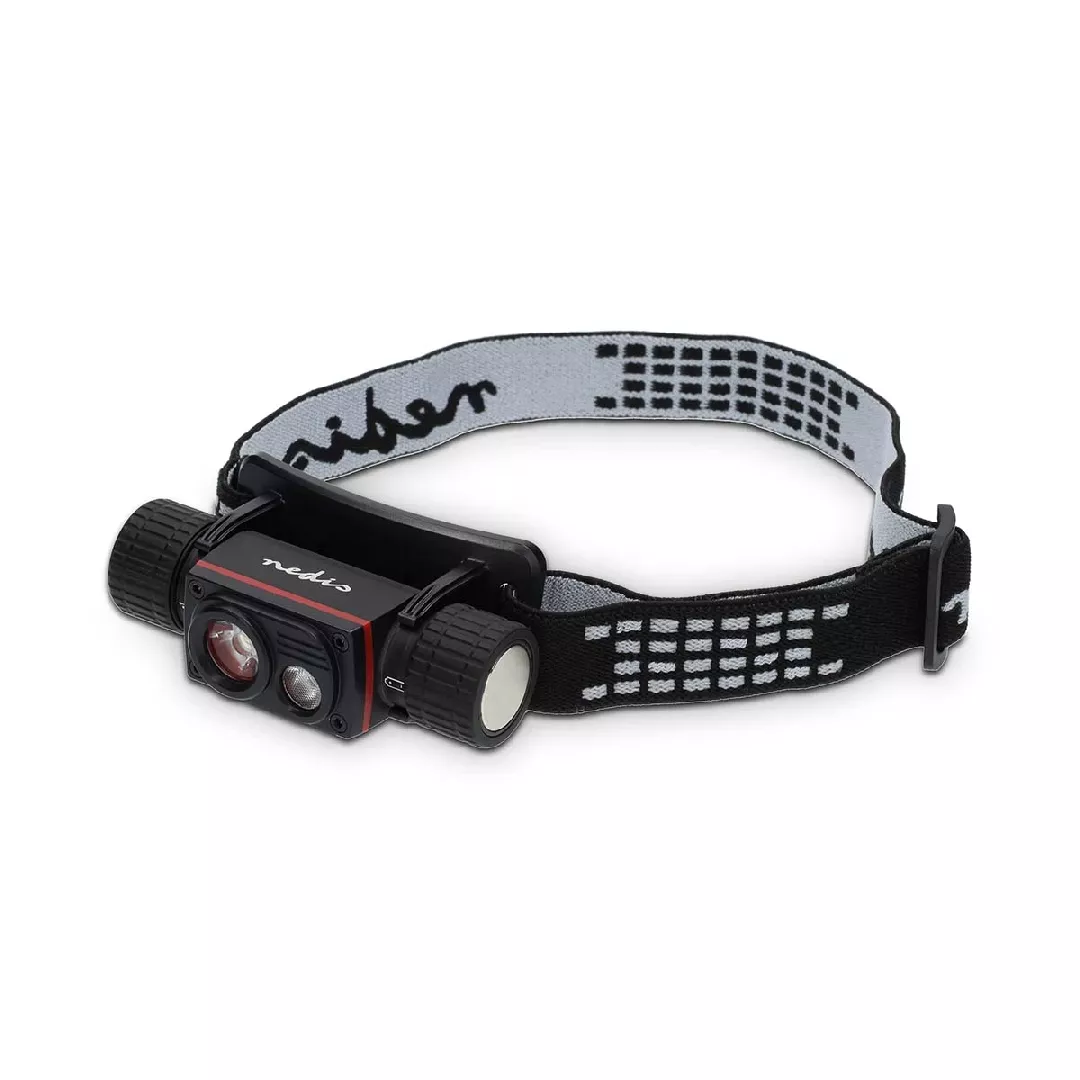 Nedis LHLR10WBK flashlight Black Headband flashlight