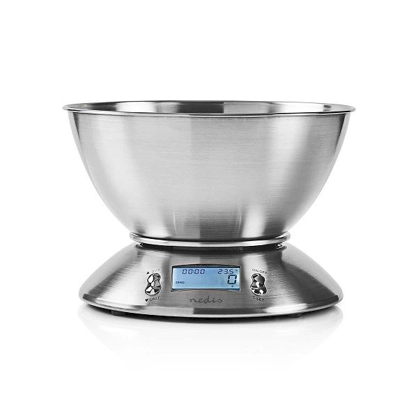 Nedis KASC111SI Kitchen Scales Digital Stainless