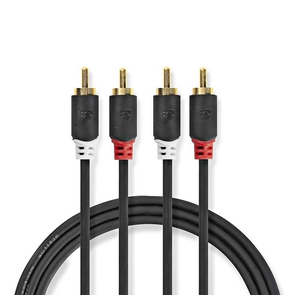 Nedis Audio Cable 2x  RCA -