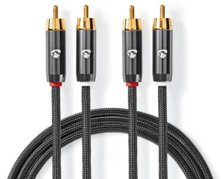Kabel Nedis Kabelis 2x RCA -