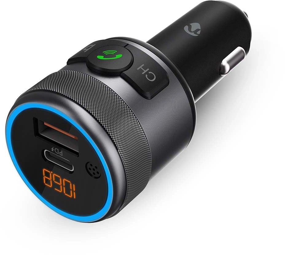 Nedis Car FM Transmitter black -