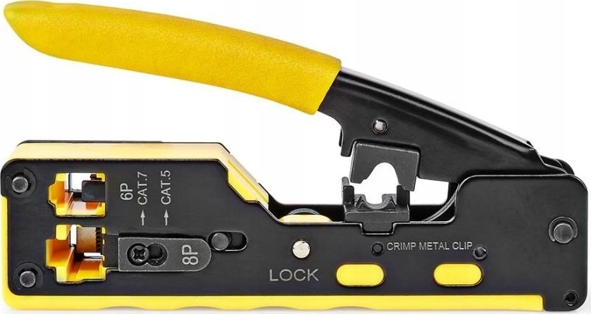 Nedis cable crimper Pocket knife Black