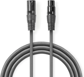 Nedis COTH15012GY05 audio cable XLR (3-pin)
