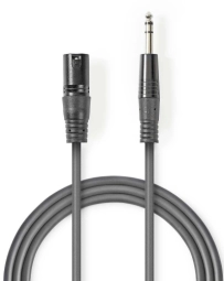 Kabelis Nedis XLR M - 6