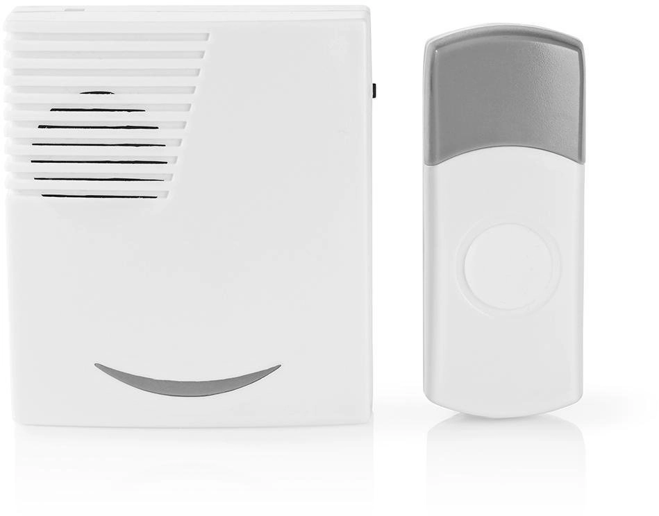 Nedis DOORB211WT doorbell set Gray White