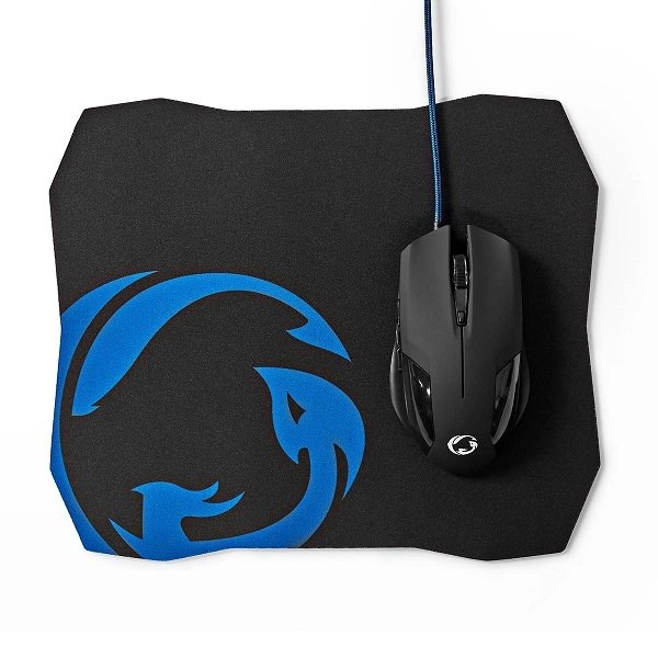 Nedis GMMP110BK Gaming Mouse And Mouse
