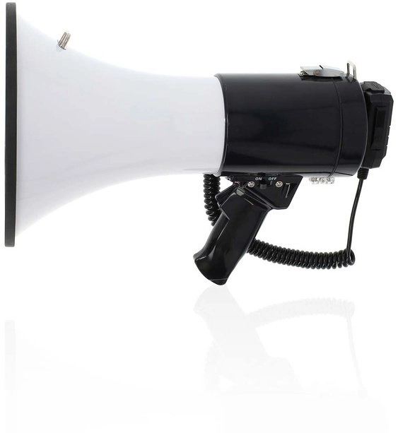 Megaphone Nedis with 1500m Recording and