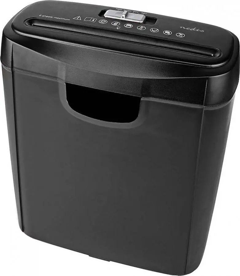 Nedis PASH112BKA4 paper shredder Strip shredding