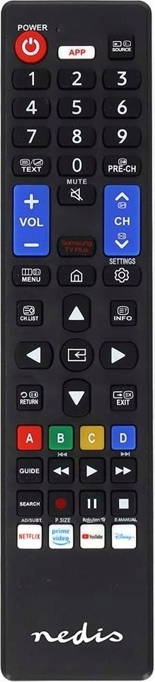 Remote control Nedis Nedis TVRC45SABK remote