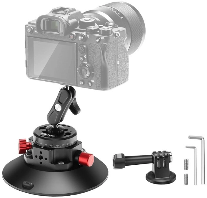 Neewer CA013 1/4 inch suction cup