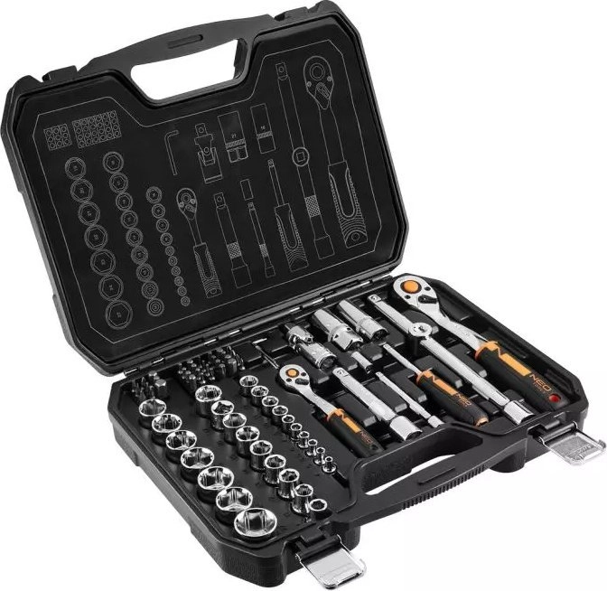 Neo 10-054 tool set 73 pcs