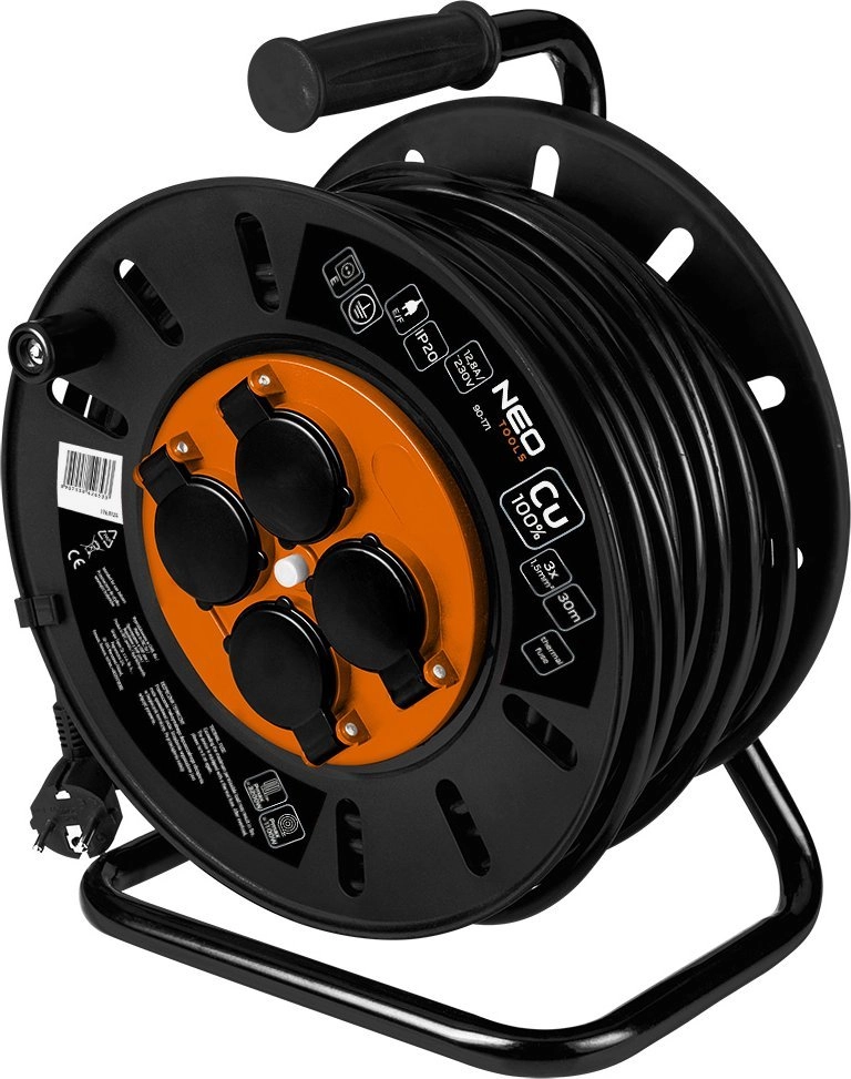 Neo Reel extension cable 30m 3x1