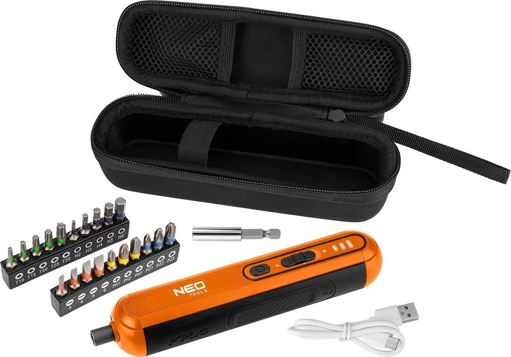 Cordless screwdriver 4V Li-Ion USB-C 04-199