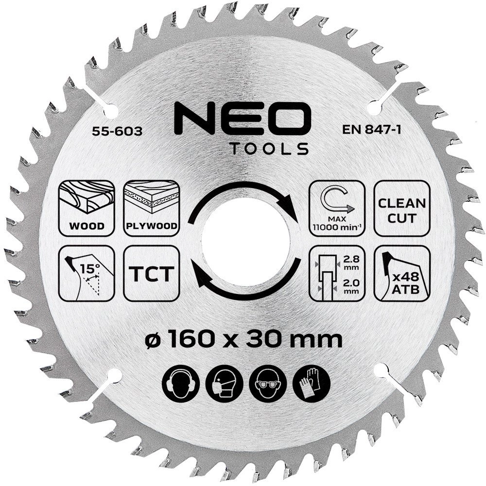 Saw blade Widia 160 x 30