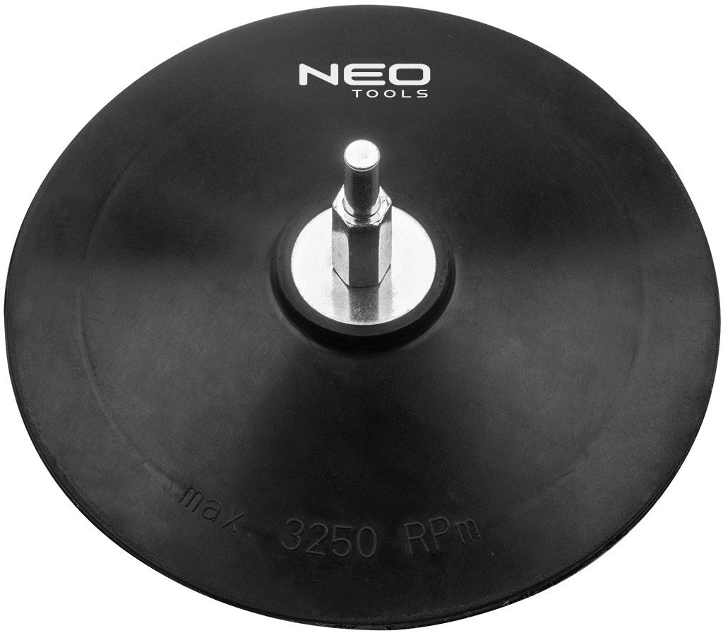 Velcro mounting disc 125 mm fixed
