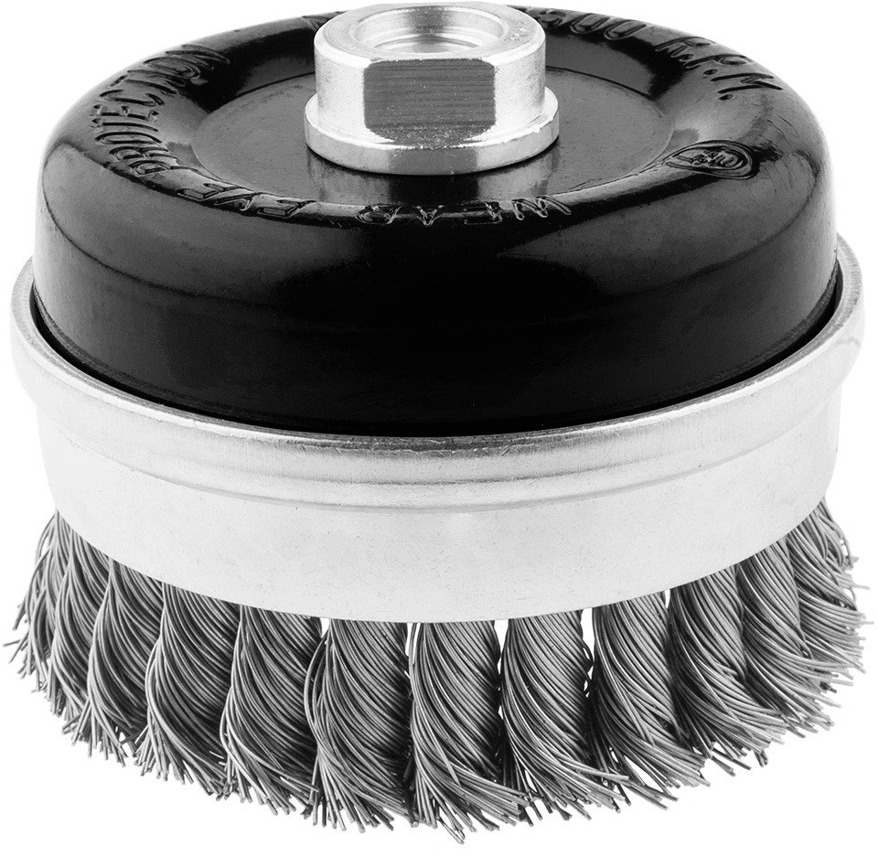 Reinforcing wire butt brush 100 mm