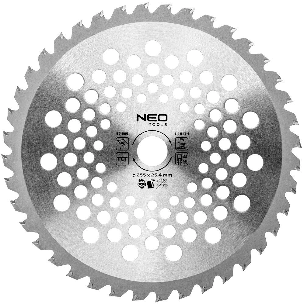 Brushcutter blade Widia 255 x 25