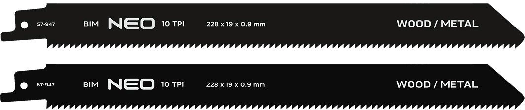 Reciprocating saw blades 228 x 19