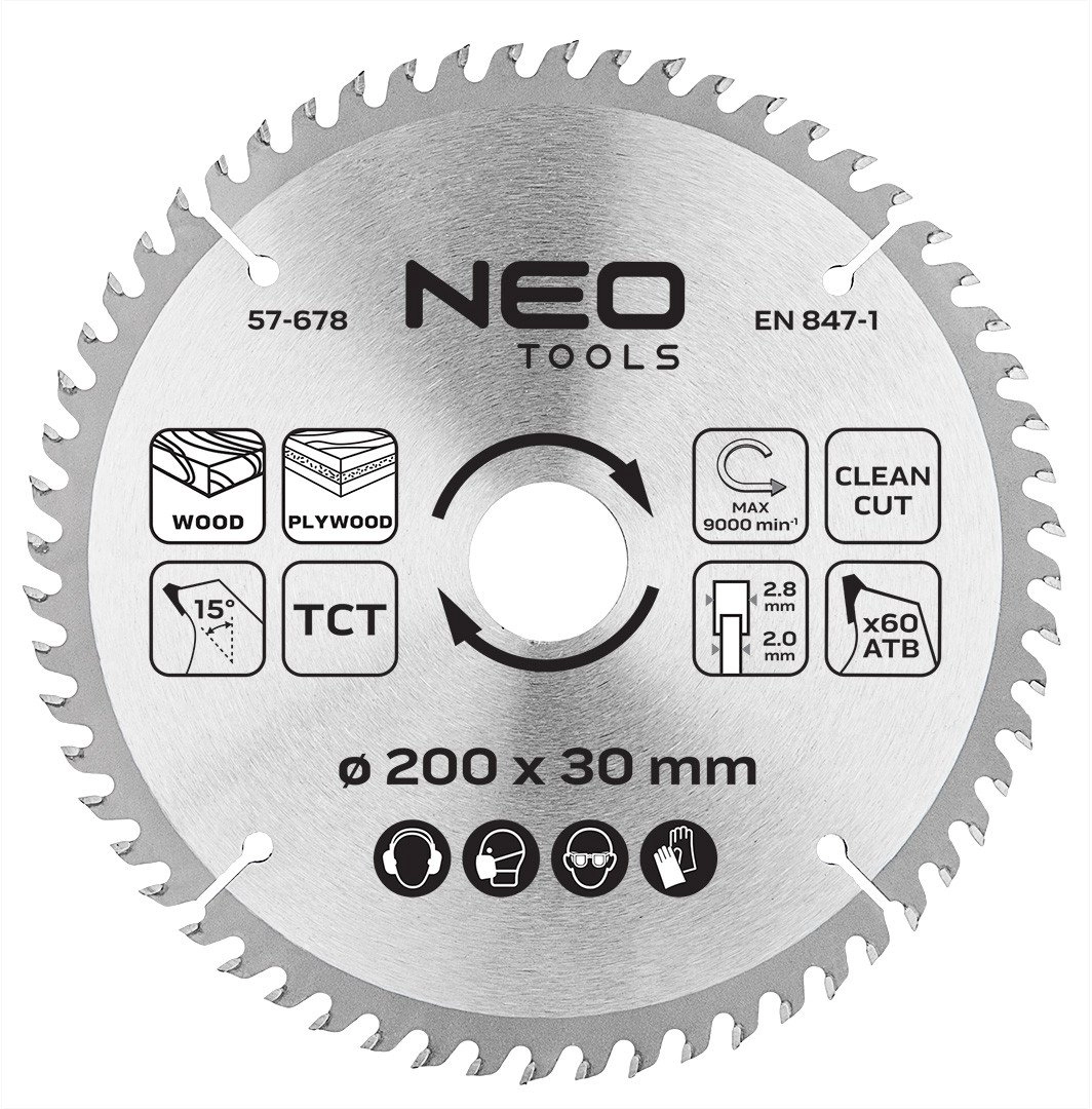 Saw blade  seed  200 x 30