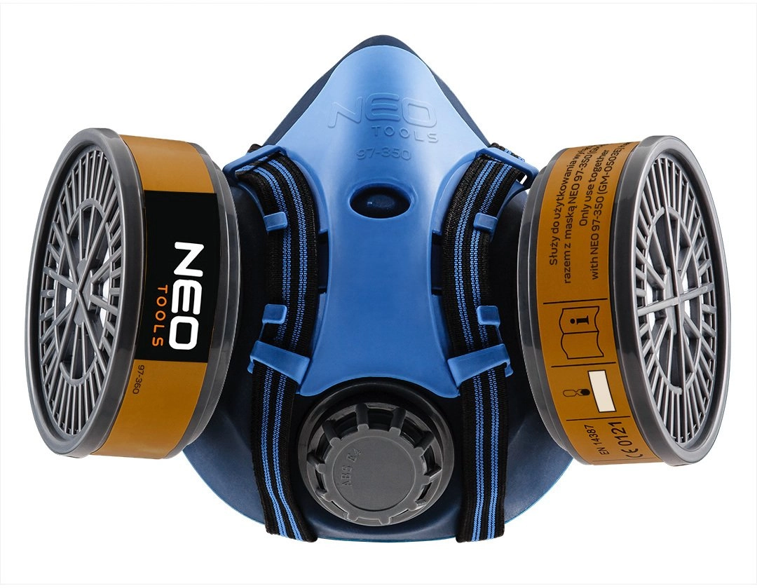 Neo Silicone half mask + 2x