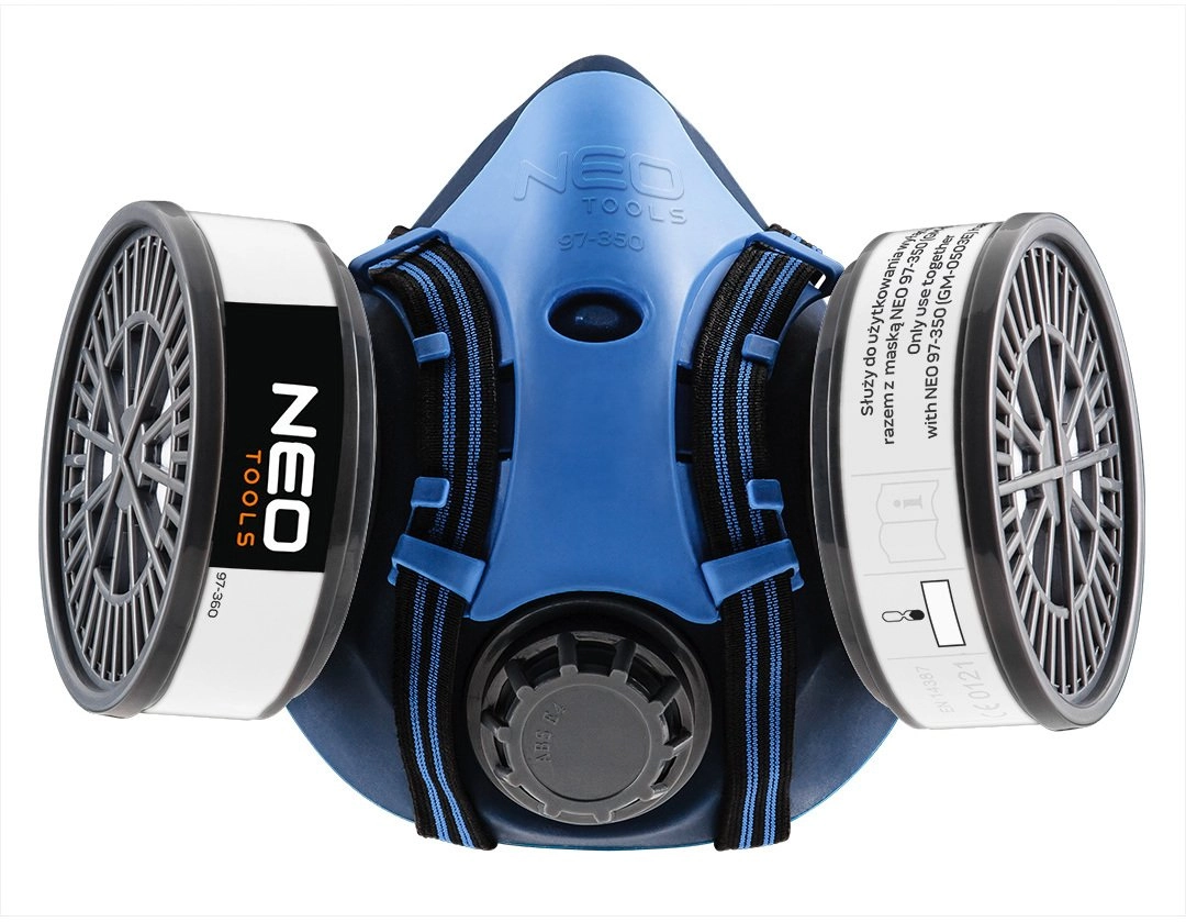Silicone half mask + 2x P3