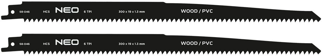 Neo Reciprocating saw blade  HCS  300