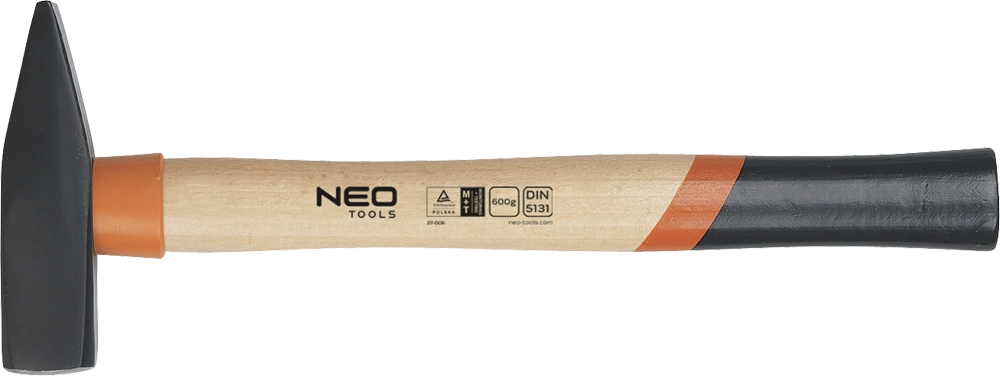 Neo Młotek ślusarski rączka drewniana 500g