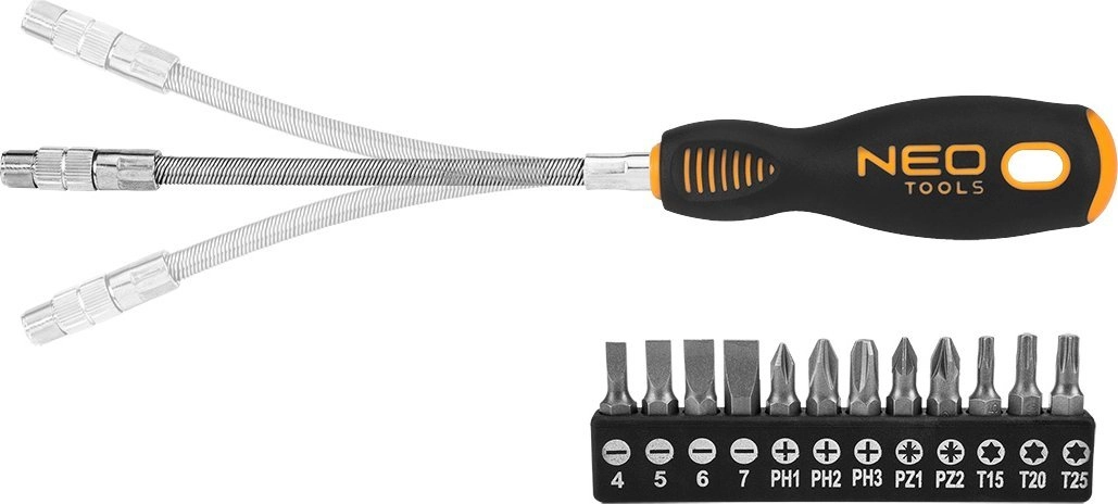 Neo Screwdriver with flexible blade  set