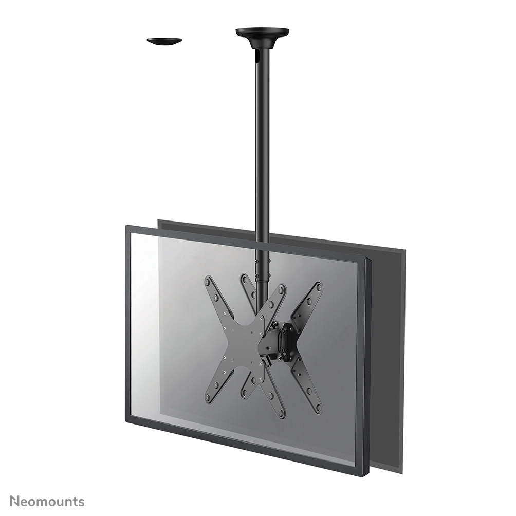Neomounts FPMA-C340DBLACK Dual monitor/TV mount ceiling