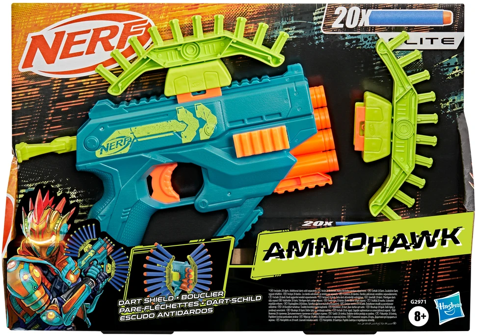 Nerf Rebel Ops Ammohawk G2971 5010996418005