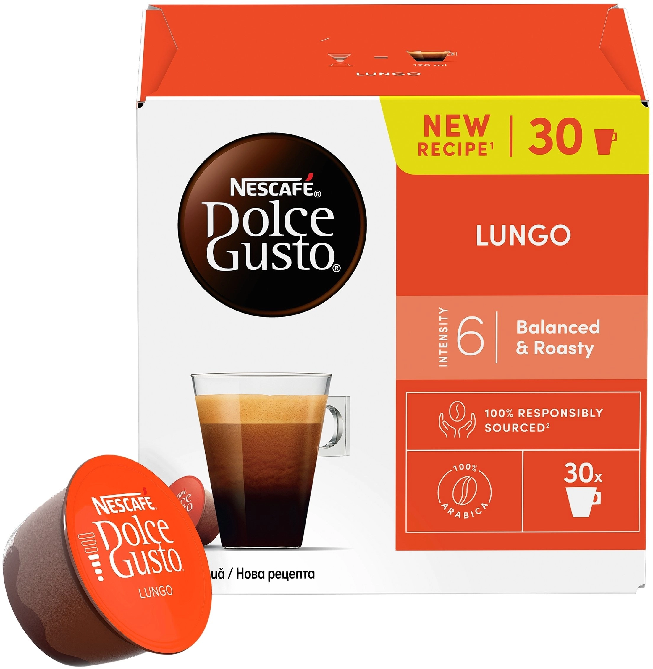 Nescafe Dolce Gusto Lungo capsules 30