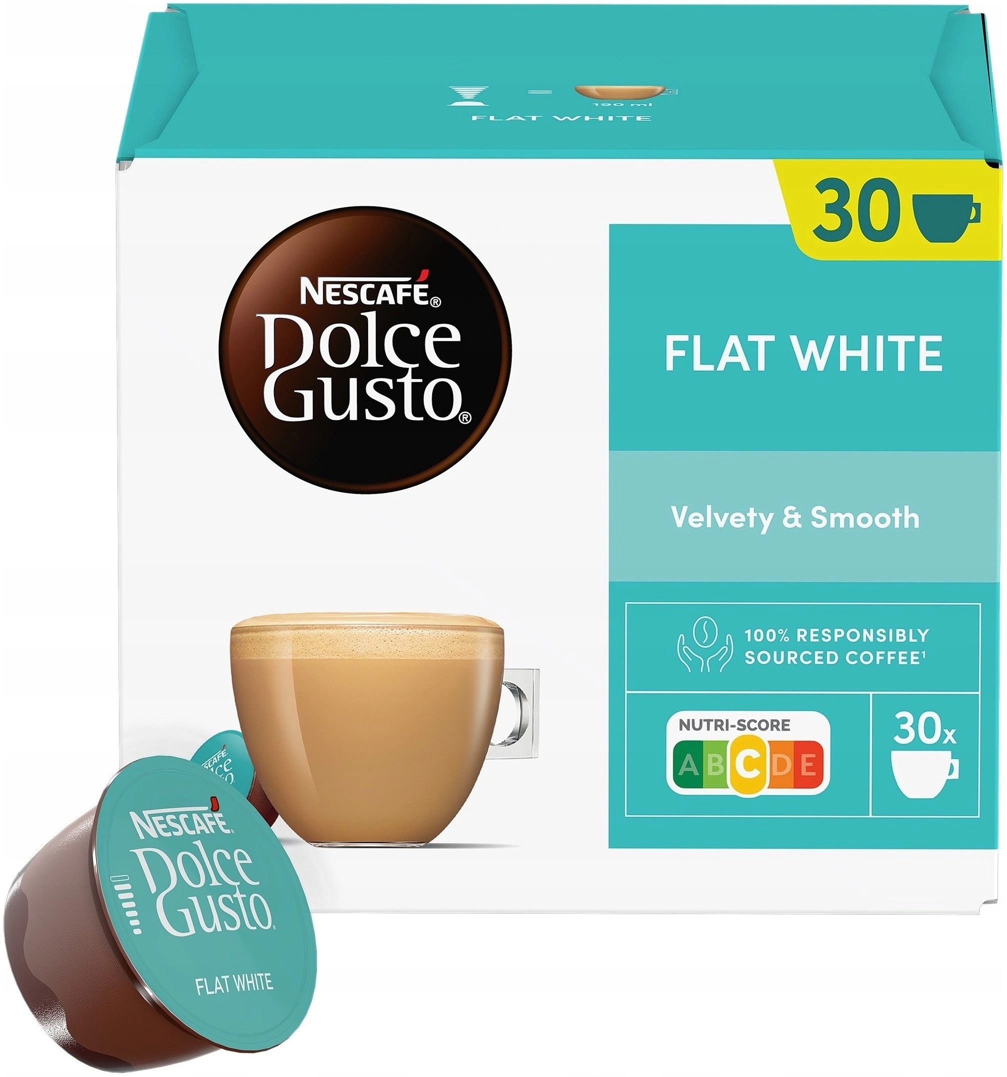 Nescafe Dolce Gusto Flat White coffee