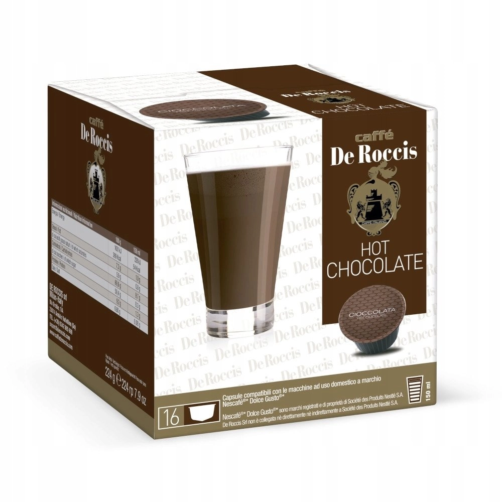 Nescafe Capsules for De Roccis Hot