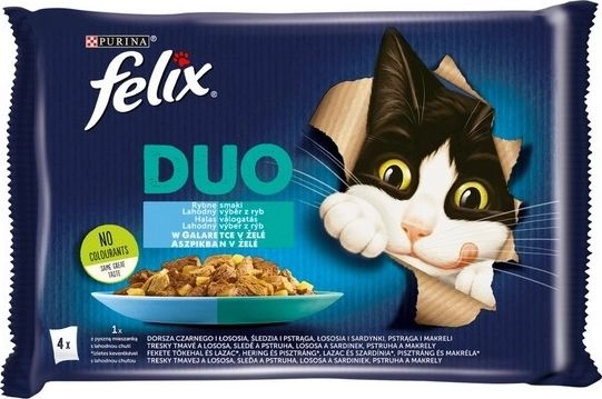 Nestle FELIX sasz.4x85g FANTASTIC DUO