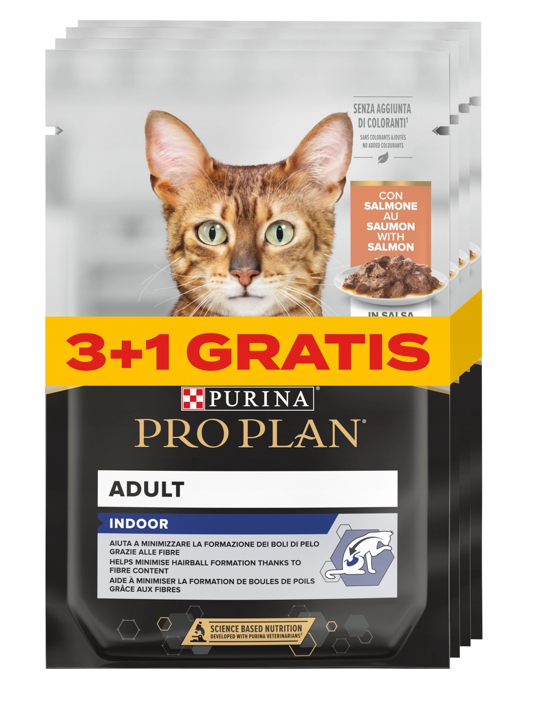Nestle PRO PLAN CAT sasz.4x85g