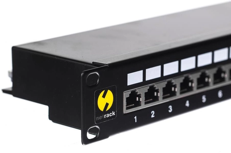 Patch panel 19```````` Netrack 24-ports cat