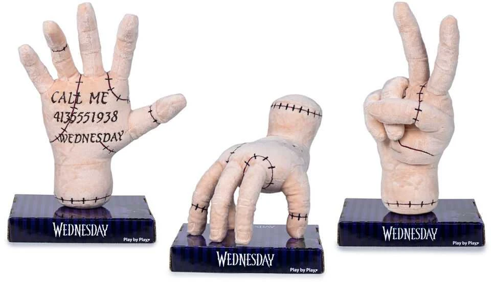 Netflix Wednesday Thing assorted plush toy