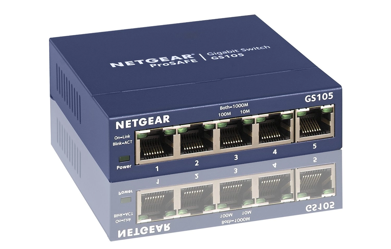 NETGEAR GS105 Unmanaged Gigabit Ethernet (10/100/1000)