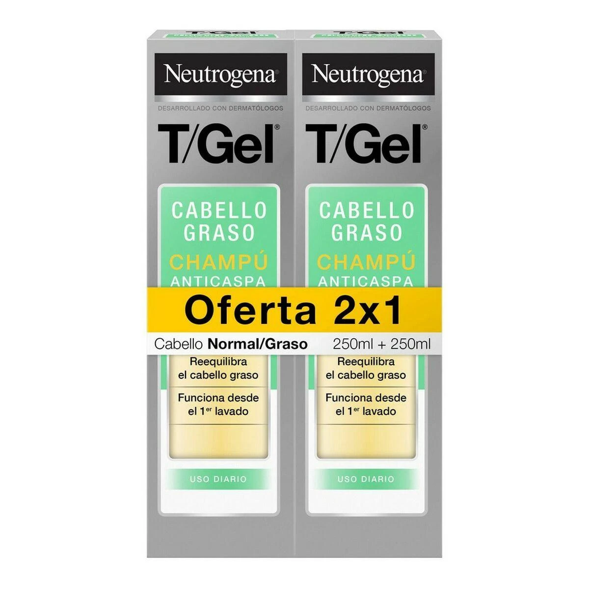 Neutrogena T-Gel šampūnas nuo pleiskanų Normaliai