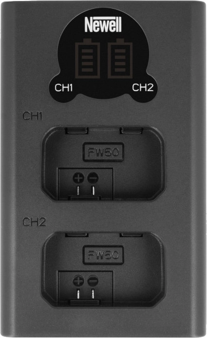 Newell charger DL-USB-C Dual Channel NP-FW50