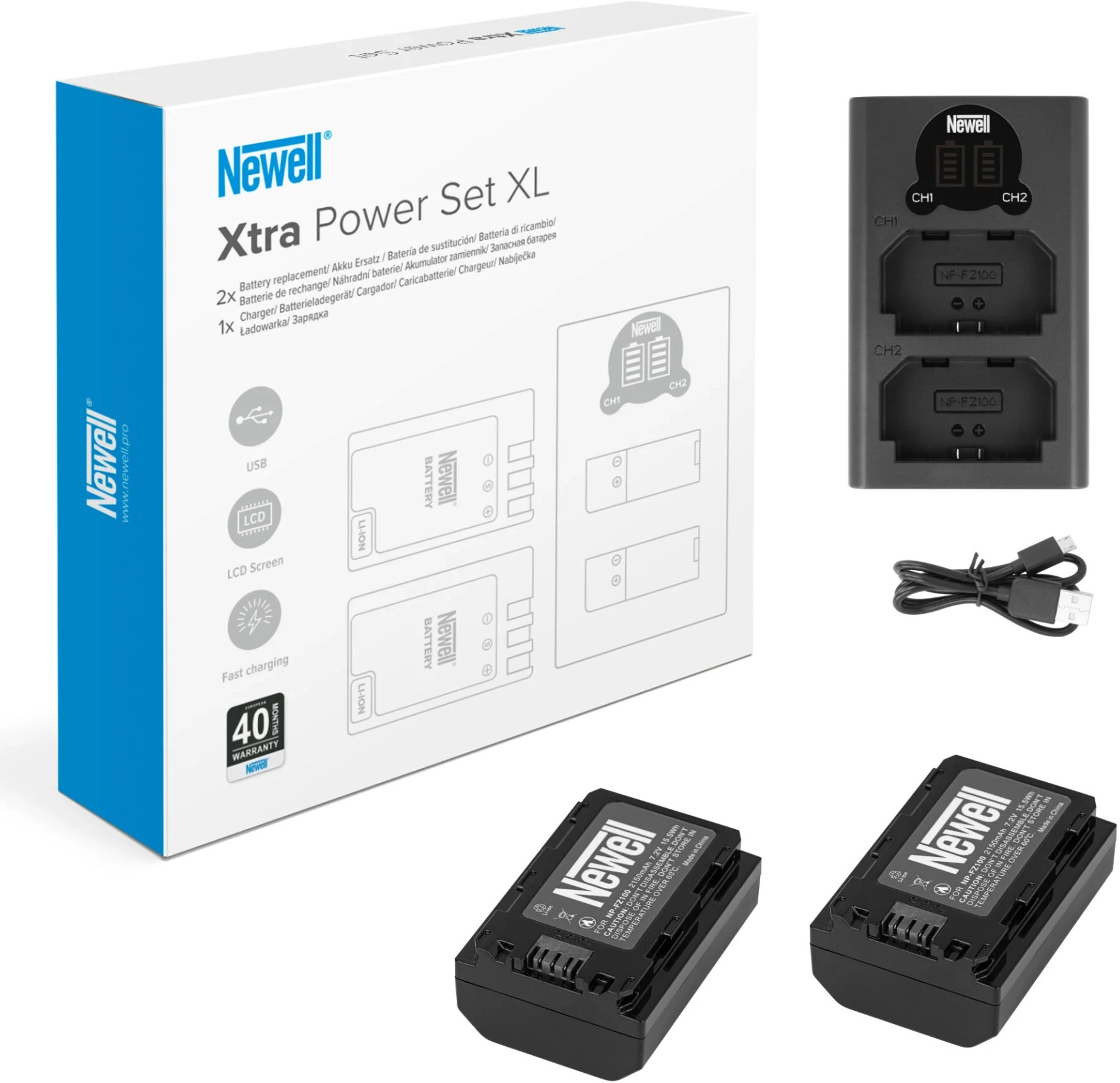 Newell camera charger NEWELL Set of