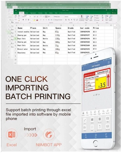 Niimbot Label Printer B21 S white