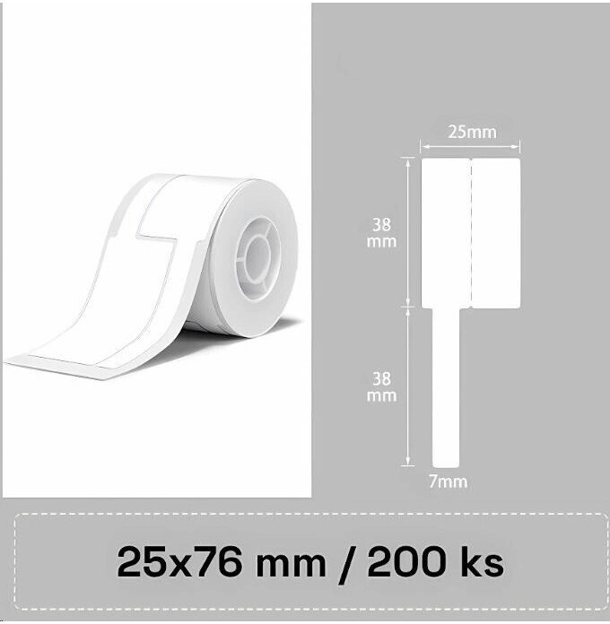 Niimbot Niimbot Cable Labels T 25x76mm
