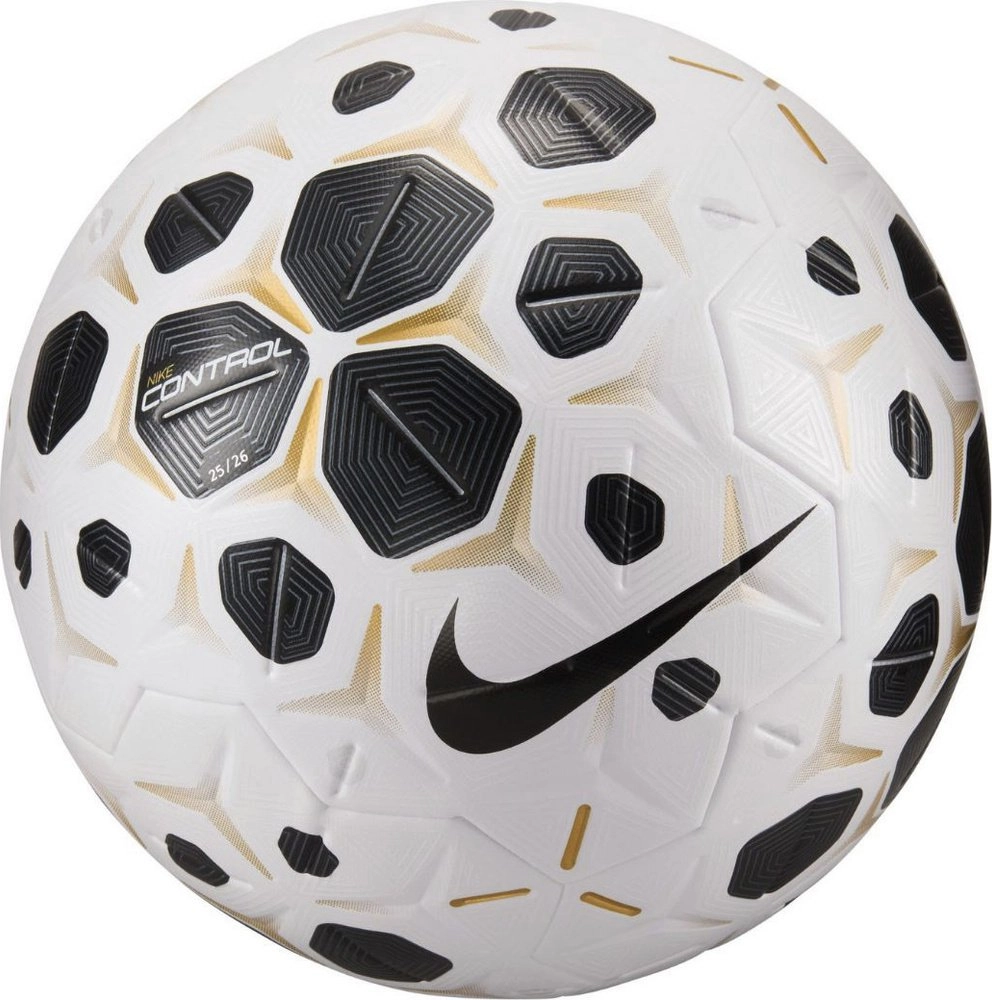 Piłka nożna Nike Control 25 biało-czarna