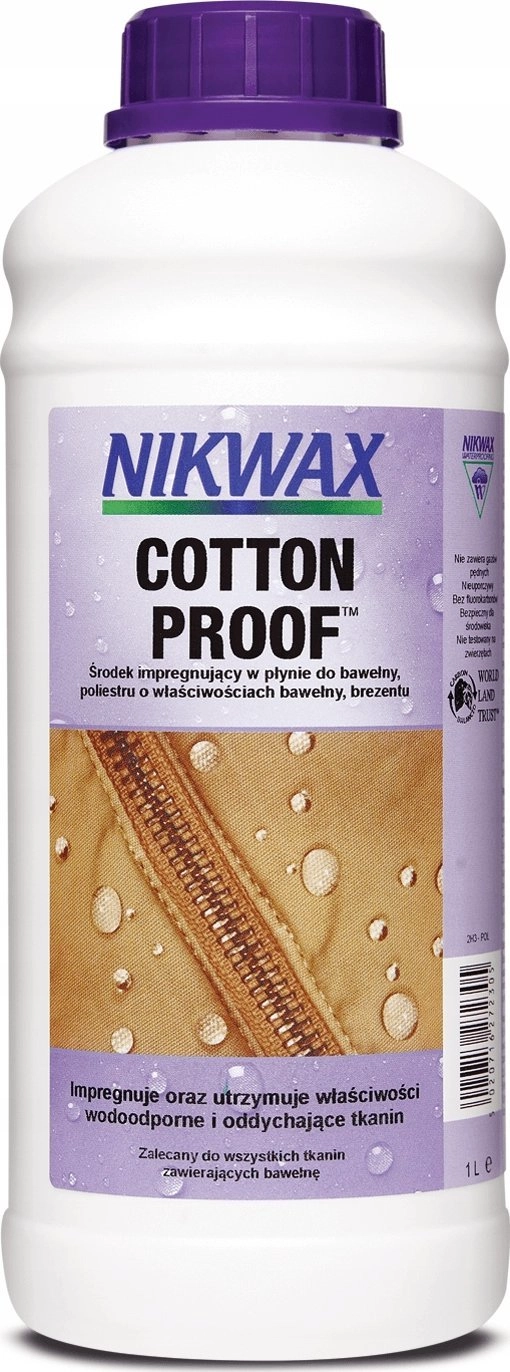 Impregnat Nikwax Cotton Proof 1l 2H3P01