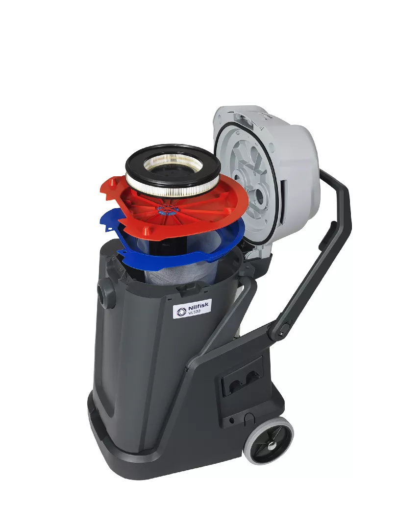 Nilfisk VL500 35 18 L Trumuļa putekļu sūcējs Sauss/slapjš 1350 W Putekļu maiss